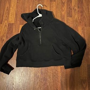 Black Lululemon Scuba Half Zip